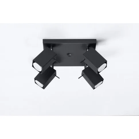 Fotografia Kwadratowy plafon LED E789-Merids - czarny z kategorii Przeznaczenie