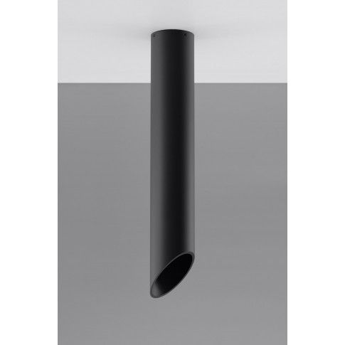Fotografia Łazienkowy plafon LED E795-Peni - czarny z kategorii Plafony