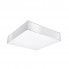 Szczegółowe zdjęcie nr 5 produktu Kwadratowy minimalistyczny plafon E797-Horux - biały