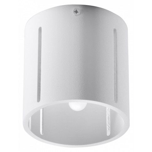 Zdjęcie produktu Nowoczesny okrągły plafon LED E803-Iner - biały.