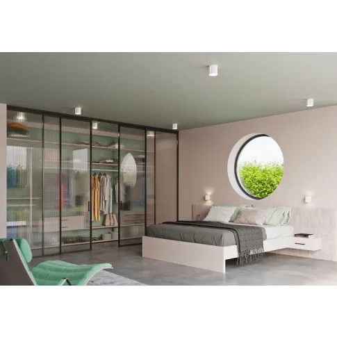 Fotografia Nowoczesny okrągły plafon LED E803-Kalano - biały z kategorii Plafony