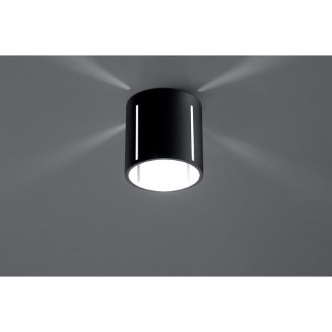 Zdjęcie czarny okrągły plafon LED E803-Iner - sklep Edinos.pl