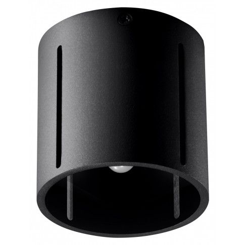 Zdjęcie produktu Okrągły plafon tuba LED E803-Iner - czarny.