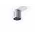 Szczegółowe zdjęcie nr 4 produktu Minimalistyczny plafon walec LED E803-Iner - szary