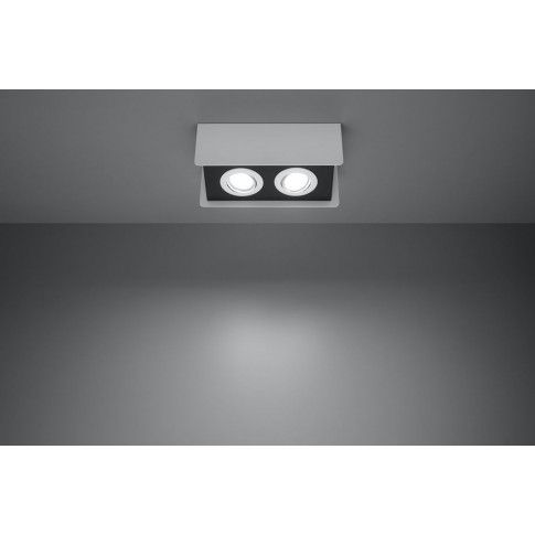 Zdjęcie biały regulowany plafon LED E805-Sterex - sklep Edinos.pl