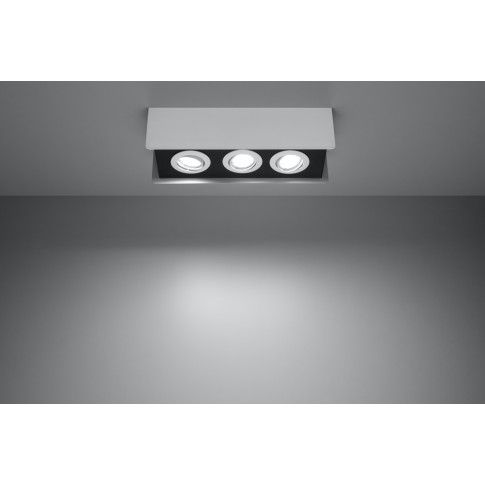 Zdjęcie biały regulowany plafon LED E806-Sterex - sklep Edinos.pl