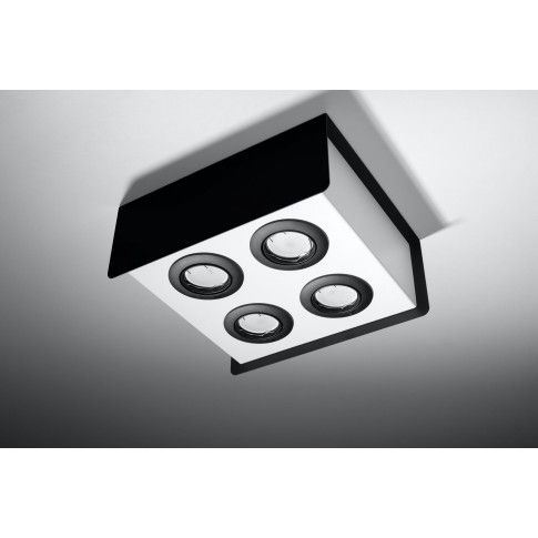 Fotografia Nowoczesny plafon LED E807-Sterex - czarny z kategorii Przeznaczenie