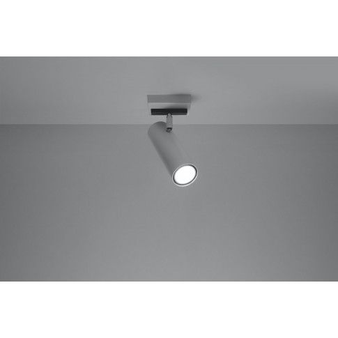 Zdjęcie biały minimalistyczny plafon LED E812-Direzions - sklep Edinos.pl
