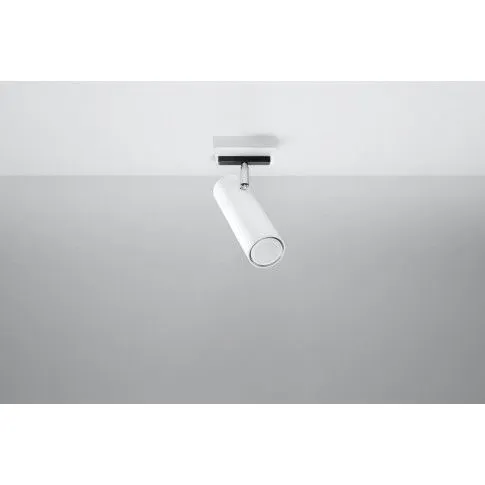 Fotografia Regulowany plafon LED E812-Beton - biały z kategorii Plafony