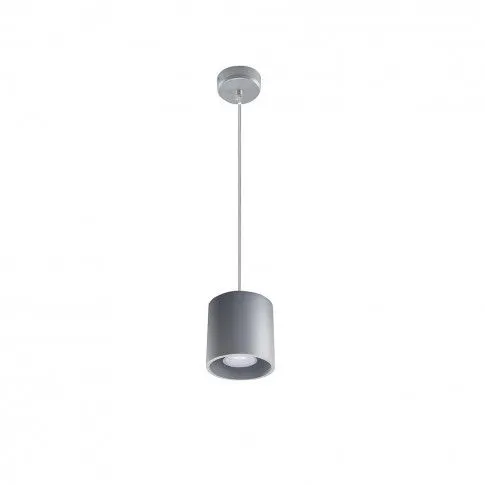 Szczegółowe zdjęcie nr 6 produktu Nowoczesna lampa wisząca E815-Orbil - szary
