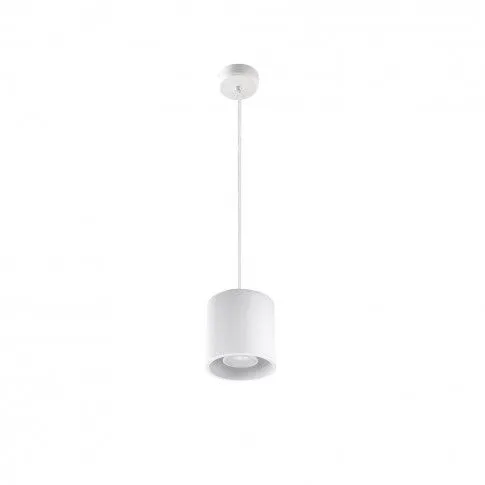 Szczegółowe zdjęcie nr 6 produktu Minimalistyczna lampa wisząca E815-Melvis - biały