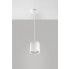 Zdjęcie biała loftowa lampa wisząca walec E815-Orbil - sklep Edinos.pl