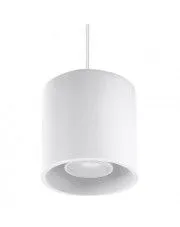 Minimalistyczna lampa wisząca E815-Orbil - biały