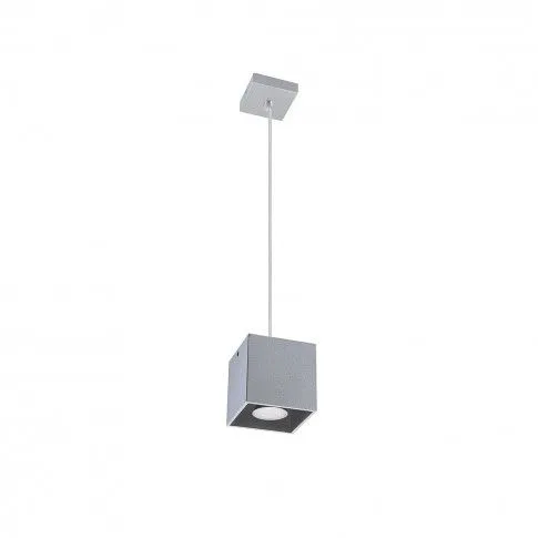 Szczegółowe zdjęcie nr 6 produktu Lampa wisząca kostka LED E816-Quas - szary