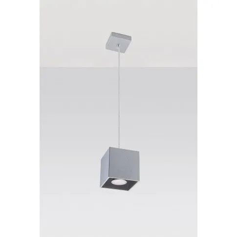 Zdjęcie szara minimalistyczna lampa wisząca E816-Quas - sklep Edinos.pl