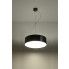 Zdjęcie czarna nowoczesna lampa wisząca nad stół E817-Arens - sklep Edinos.pl
