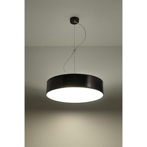Zdjęcie czarna nowoczesna lampa wisząca E818-Arens - sklep Edinos.pl