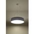 Zdjęcie szara minimalistyczna lampa wisząca E818-Arens - sklep Edinos.pl