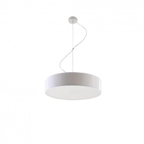 Szczegółowe zdjęcie nr 5 produktu Designerska lampa wisząca LED E818-Arens - biały