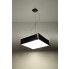 Zdjęcie czarna kwadratowa lampa wisząca E819-Horux - sklep Edinos.pl