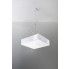 Fotografia Minimalistyczna lampa wisząca E819-Horux - biały z kategorii Lampy wiszące