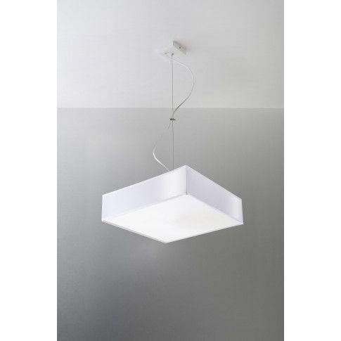 Fotografia Minimalistyczna lampa wisząca E819-Horux - biały z kategorii Lampy wiszące