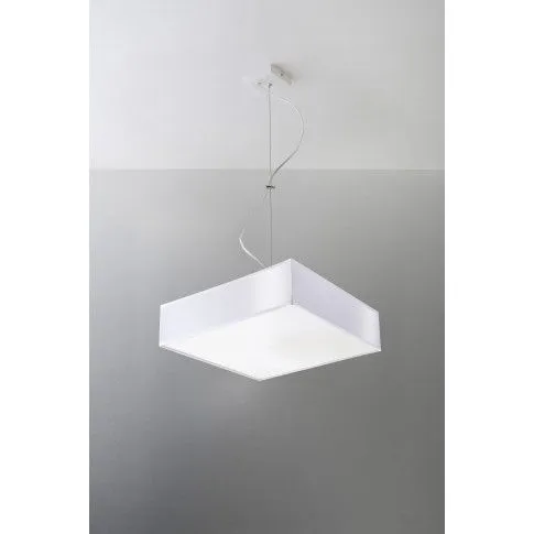 Fotografia Minimalistyczna lampa wisząca E819-Retos - biały z kategorii Lampy wiszące