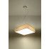 Zdjęcie biała elegancka lampa wisząca LED E819-Horux - sklep Edinos.pl