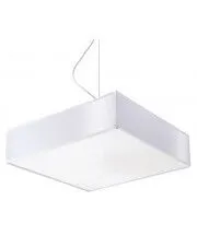 Minimalistyczna lampa wisząca E819-Retos - biały w sklepie Edinos.pl