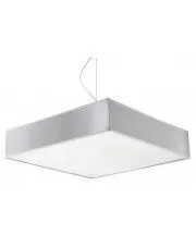 Lampa wisząca kwadratowa E820-Retos - szary w sklepie Edinos.pl