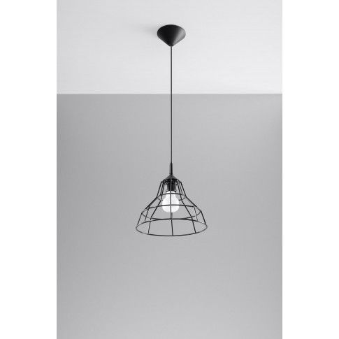 Fotografia Loftowa lampa wisząca E821-Anato - czarny z kategorii Kuchnia i Jadalnia