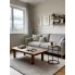 Fotografia Kawowy stolik loft - Soros 40x40 - czarny z kategorii Salon