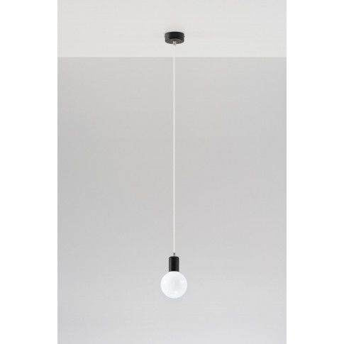 Fotografia Nowoczesna lampa wisząca E825-Edisos - biały z kategorii Lampy wiszące
