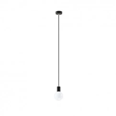Zdjęcie czarna loftowa lampa wisząca E825-Edisos | Edinos.pl