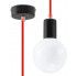 Zdjęcie produktu Designerska lampa wisząca E825-Edisos - czerwony.