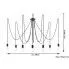 Szczegółowe zdjęcie nr 4 produktu Designerski żyrandol 7 kloszy E829-Edisos