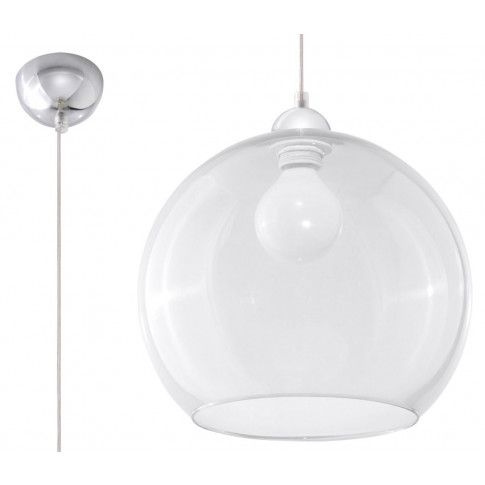 Zdjęcie produktu Loftowa lampa wisząca kula E830-Bals - transparentny.