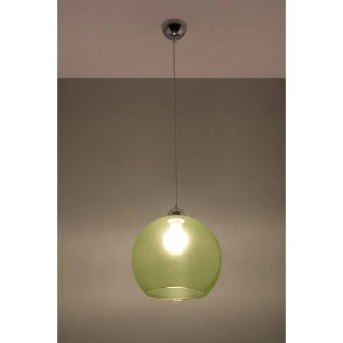 Zdjęcie zielona szklana lampa wisząca kula E830-Bals | Edinos.pl