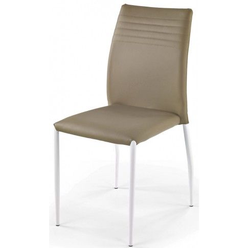 Zdjęcie produktu Krzesło metalowe Lenton - ciemny beż.