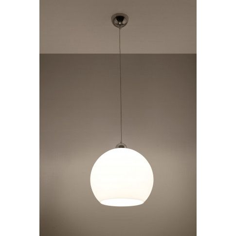 Zdjęcie biała regulowana lampa wisząca LED E830-Bals - sklep Edinos.pl