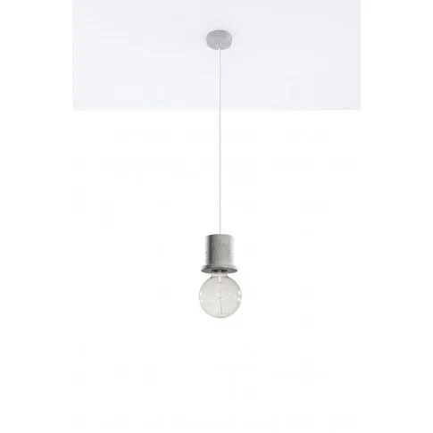 Fotografia Loftowa lampa wisząca z betonu E834-Bons z kategorii Salon