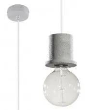 Loftowa lampa wisząca z betonu E834-Zira w sklepie Edinos.pl