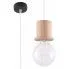 Zdjęcie produktu Drewniana designerska lampa wisząca E835-Kaka.