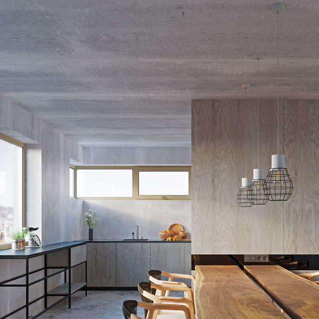 Druciana lampa wisząca E836-Xebik w stylu loftowym