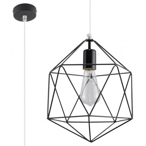 Zdjęcie produktu Nowoczesna lampa wisząca E840-Gaspari - czarny.