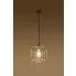 Zdjęcie biała lampa wisząca do salonu loft E842-Celto | Edinos.pl