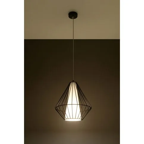 Zdjęcie czarna industrialna lampa wisząca E843-Gylfi | Edinos.pl