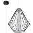 Industrialna lampa wisząca druciana E843-Gylfi - czarny