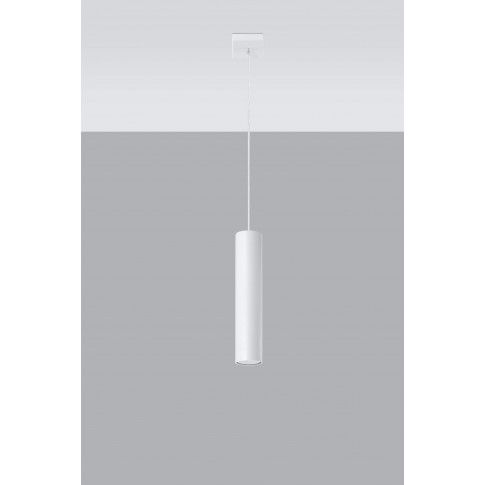 Fotografia Minimalistyczna lampa wisząca E849-Lagor - biały z kategorii Lampy wiszące