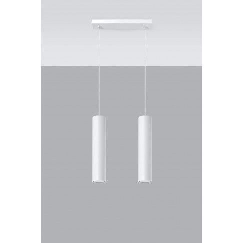 Fotografia Nowoczesna lampa wisząca E850-Lagor - biały z kategorii Lampy wiszące